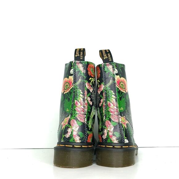 NIB Dr Martens Wild Botanics 1460 Lace Up Ankle Boots Women’s 5 Shoes - Picture 9 of 13